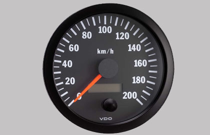 Vision Speedometer 200 Km/h